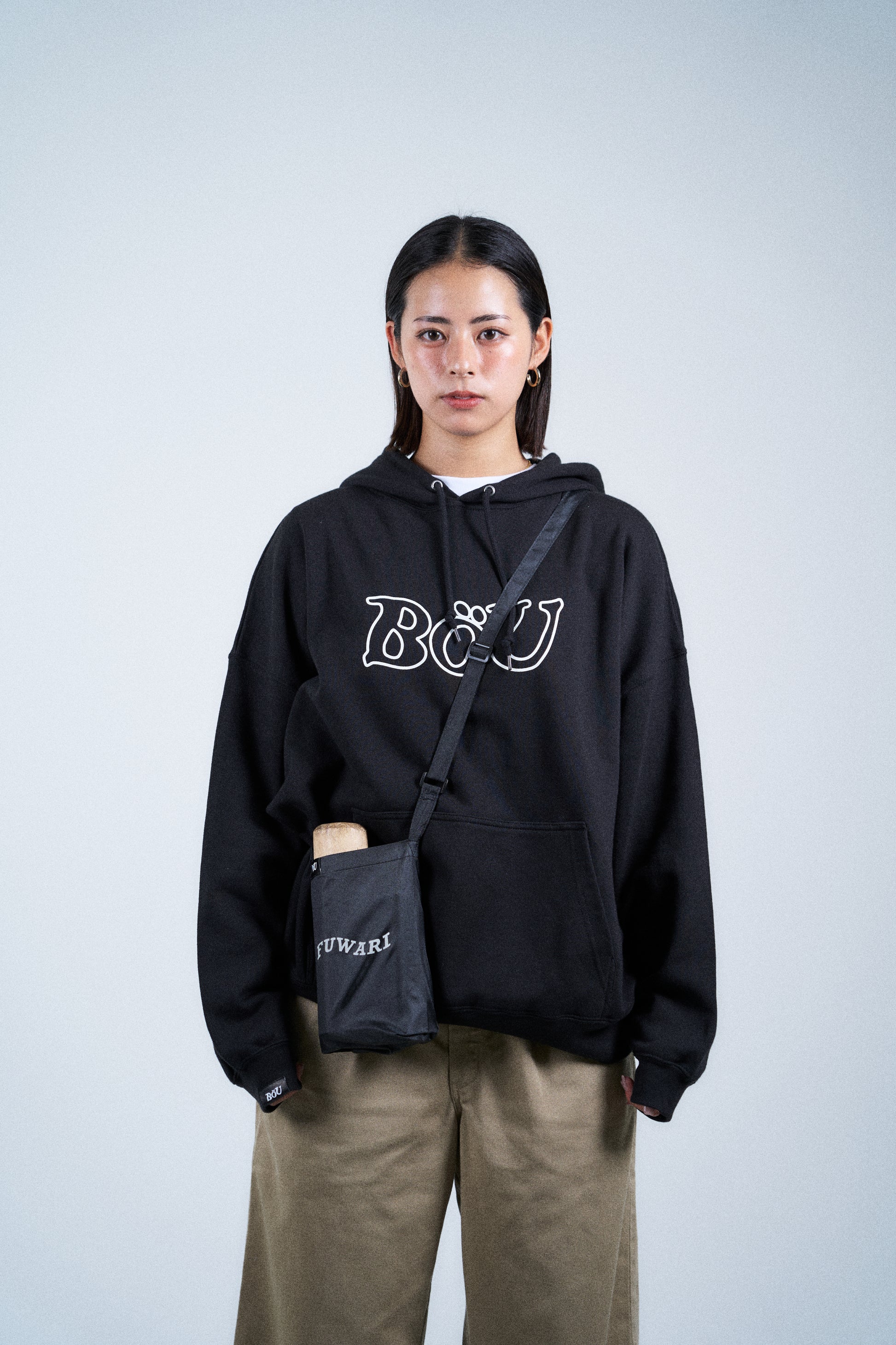 WAVE LOGO PARKA（BLK）