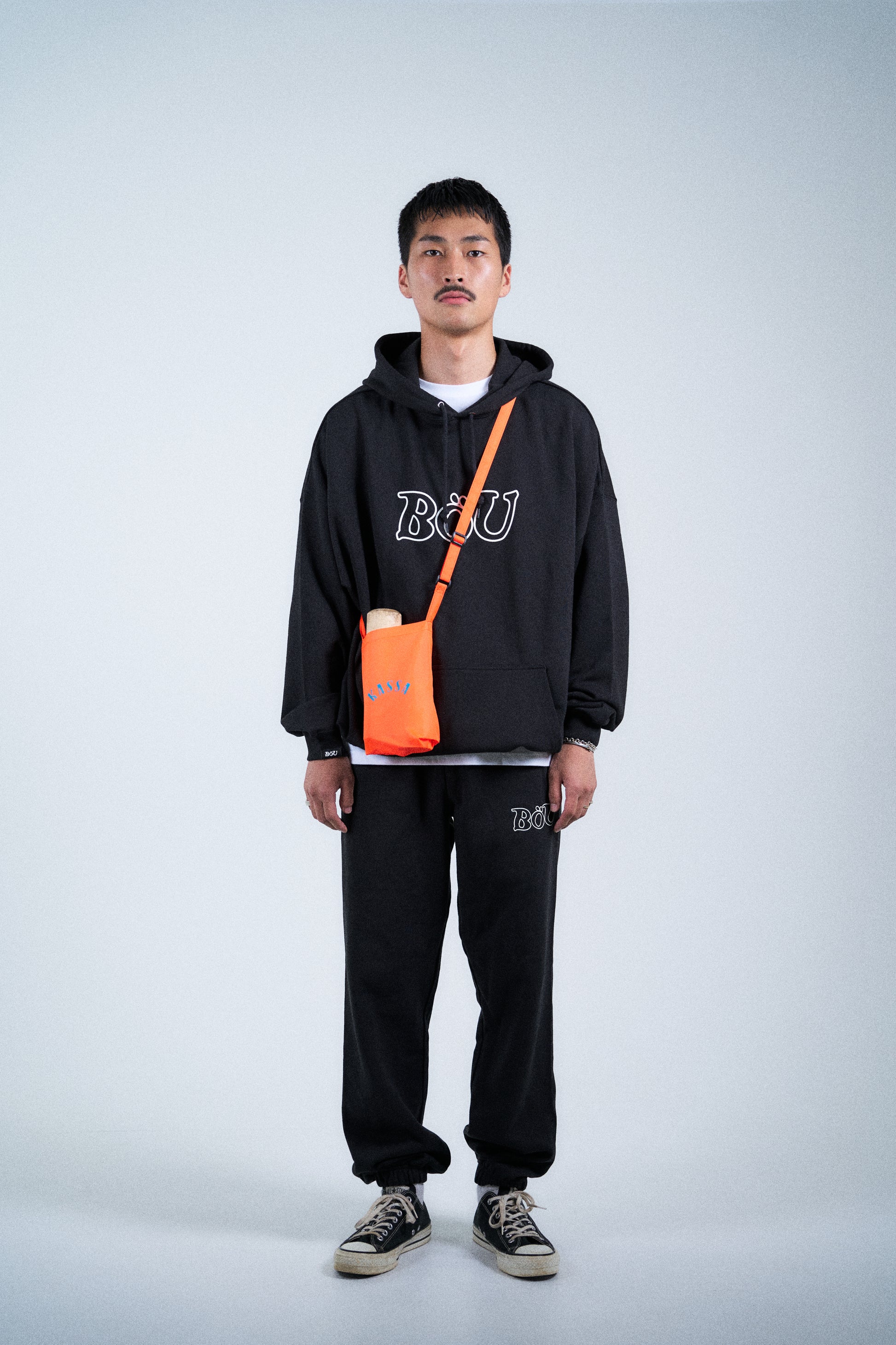 WAVE LOGO PARKA（BLK）