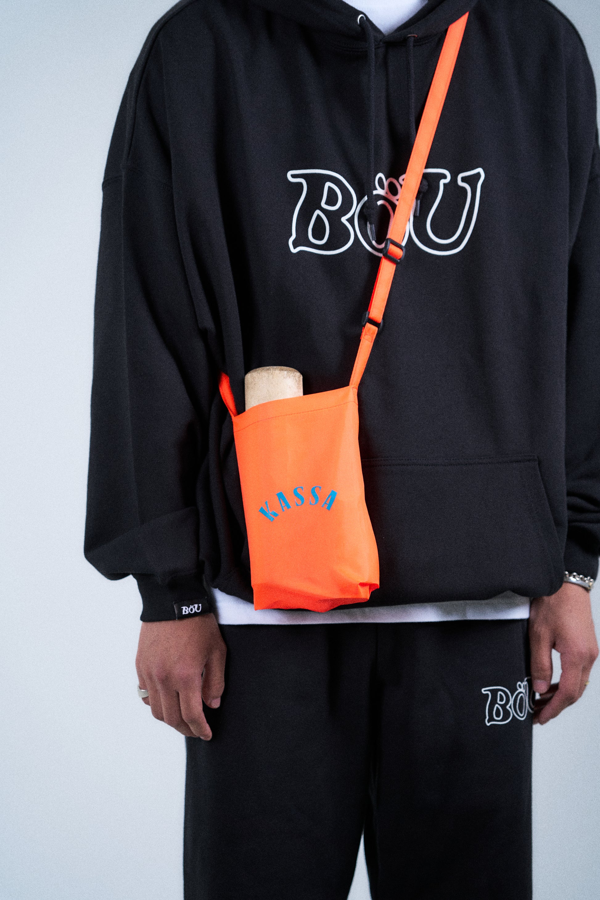 WAVE LOGO SWEAT PANTS（BLK）