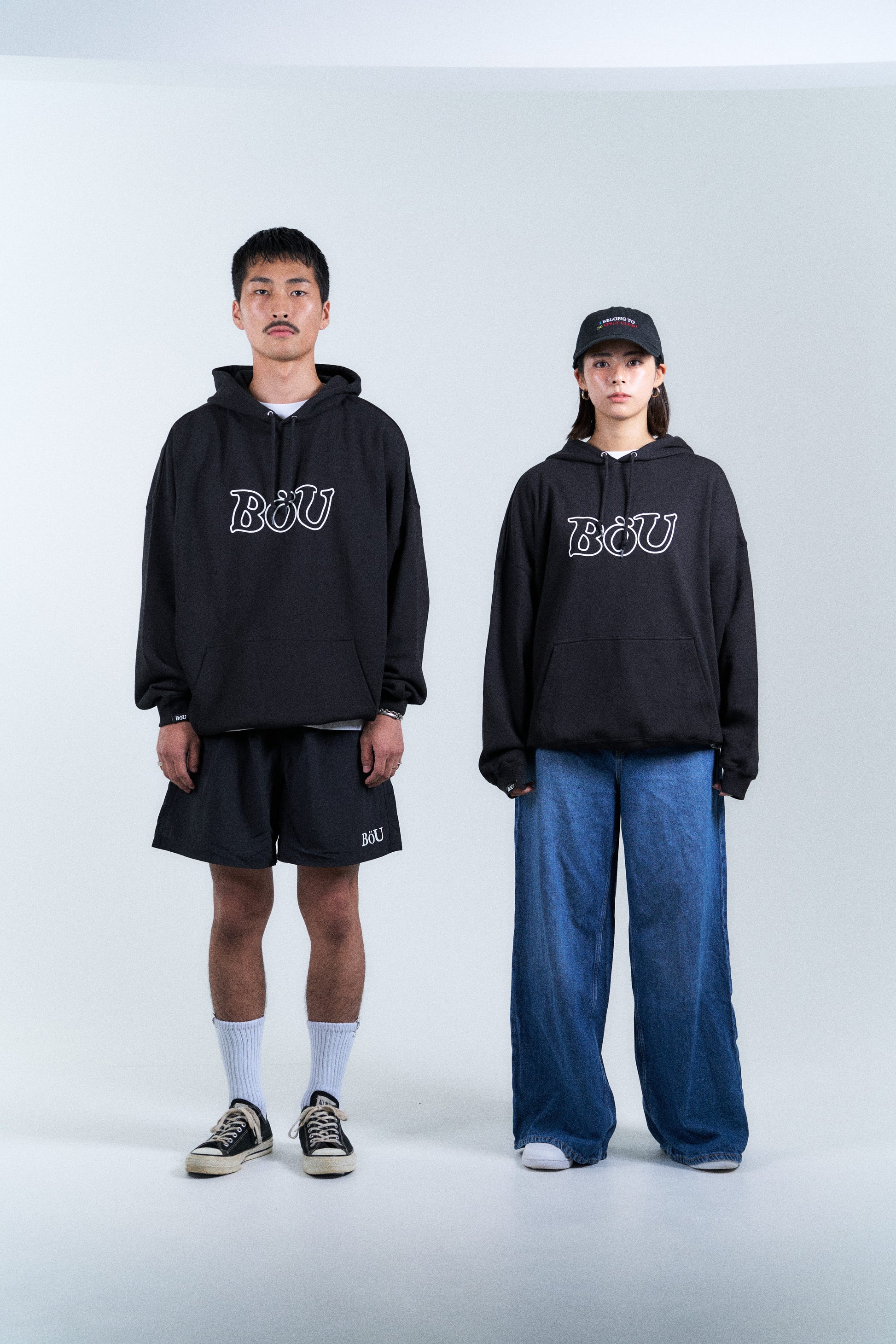 WAVE LOGO PARKA（BLK）