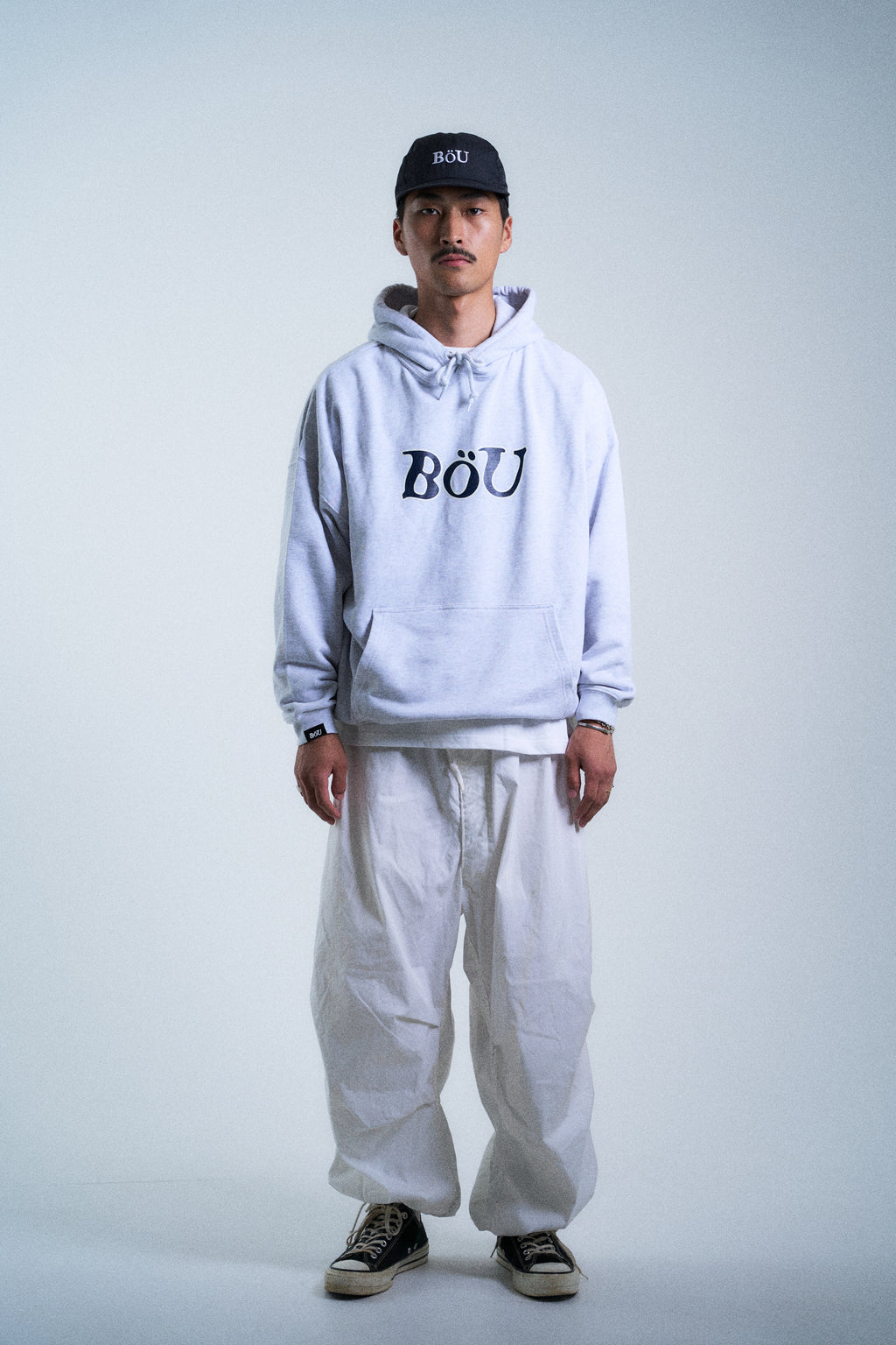 WAVE LOGO PARKA（GRAY）