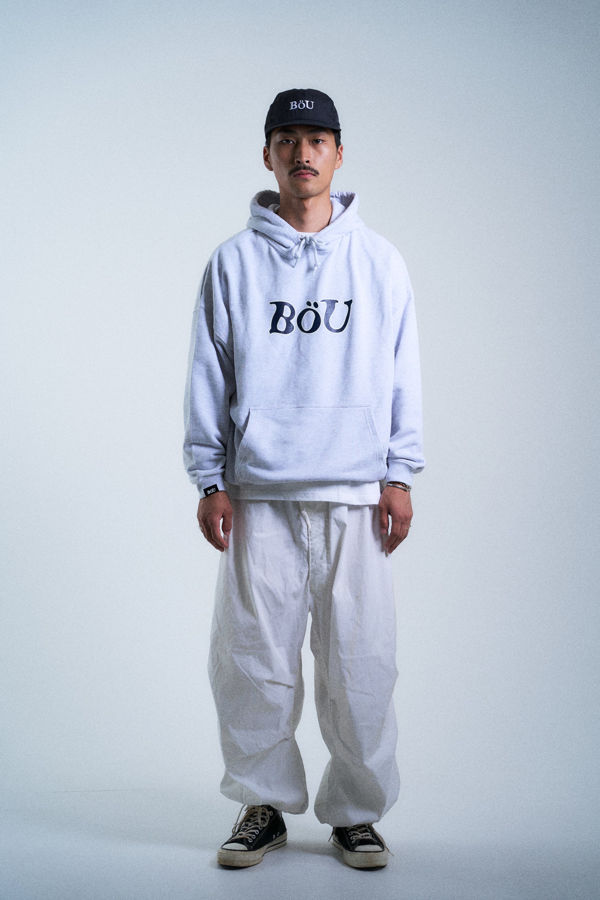 WAVE LOGO PARKA（GRAY）