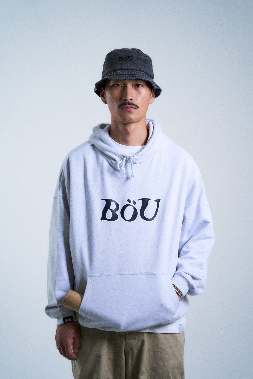 SLUNG BACKET HAT（BLK）【BöU】