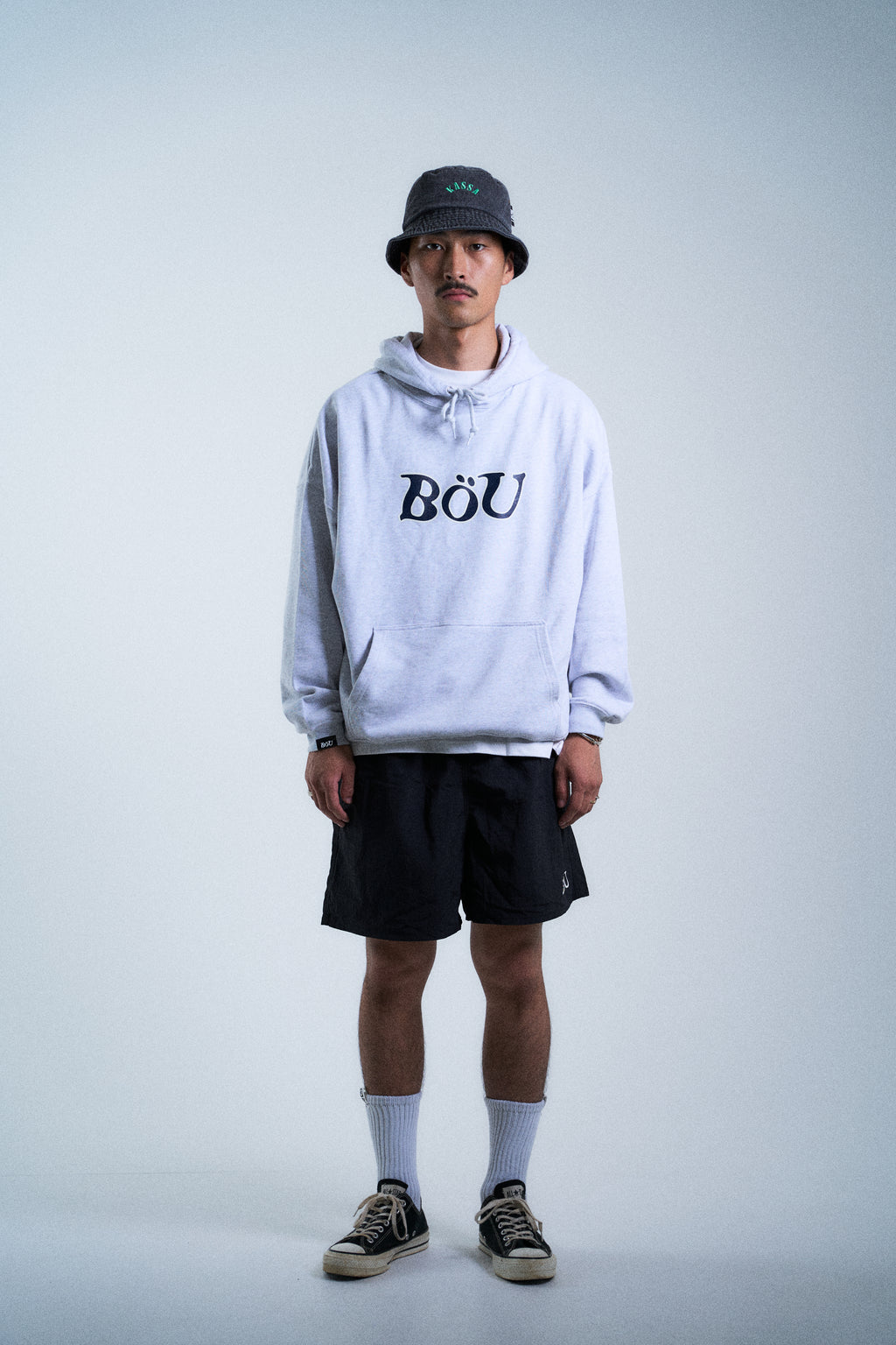 WAVE LOGO PARKA（GRAY）