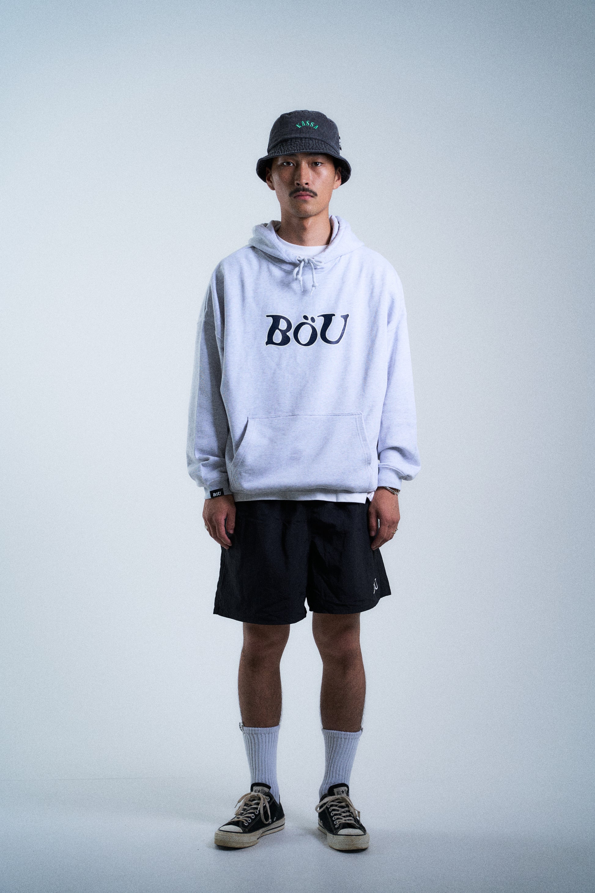 WAVE LOGO PARKA（GRAY）