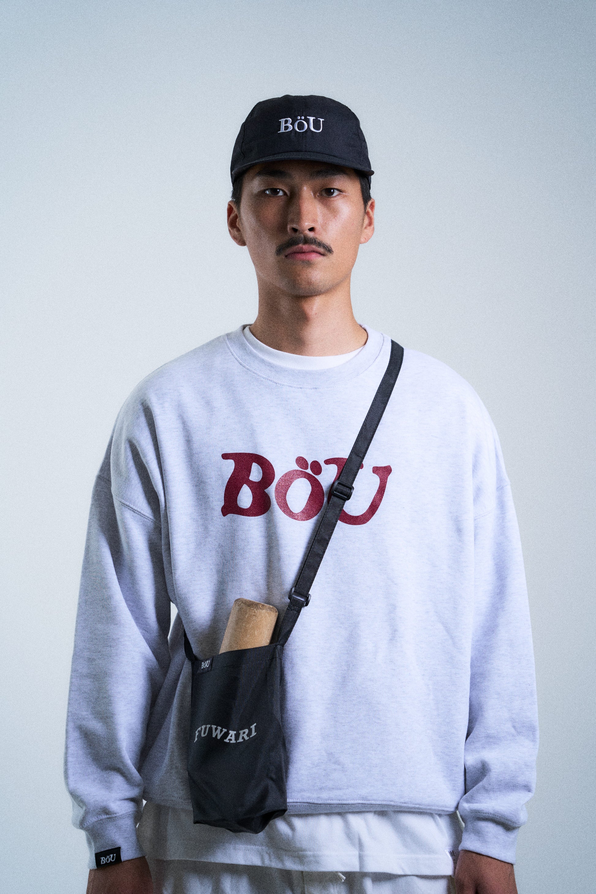 WAVE LOGO SWEAT SHIRT（GRAY）
