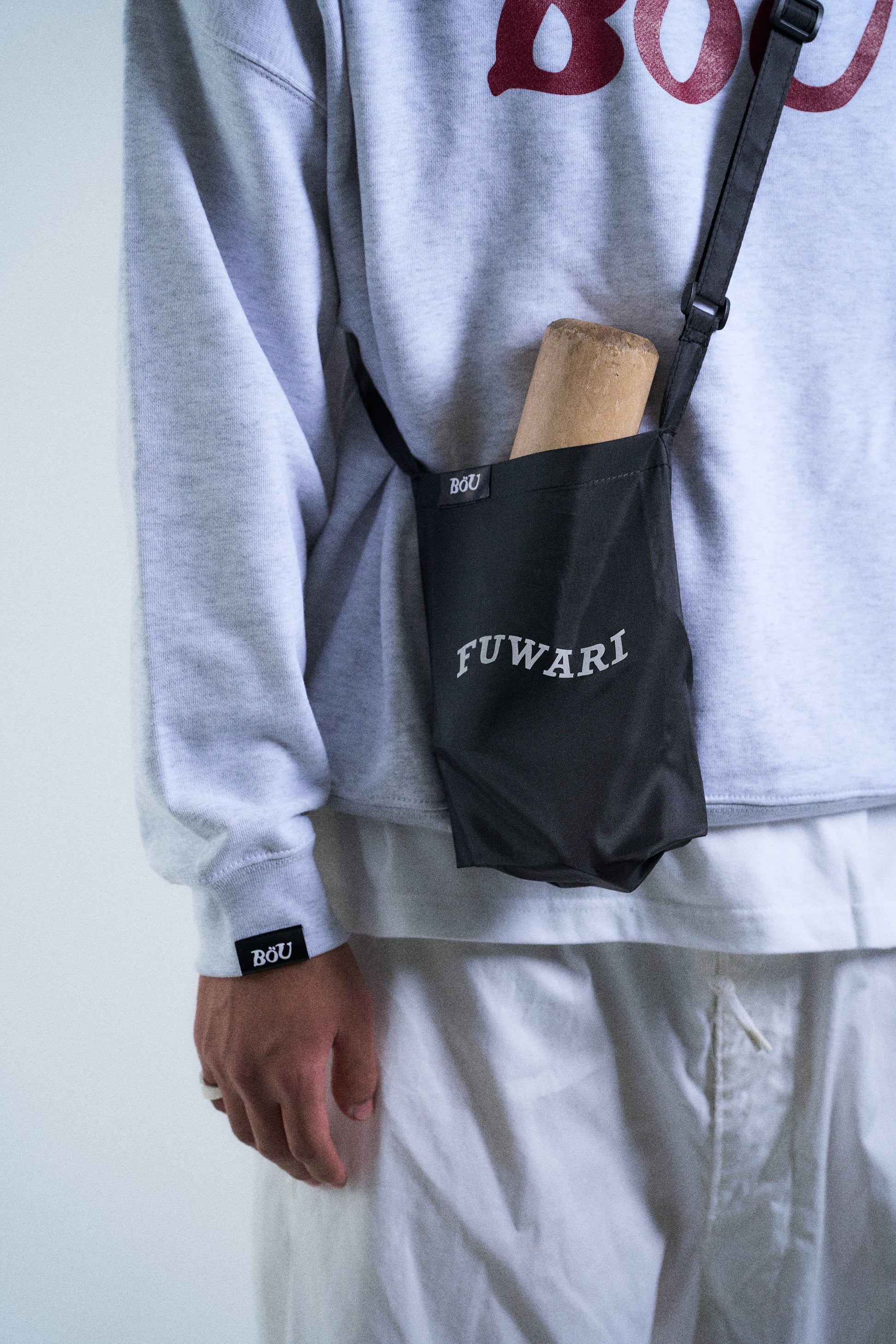 WAVE LOGO SWEAT SHIRT（GRAY）