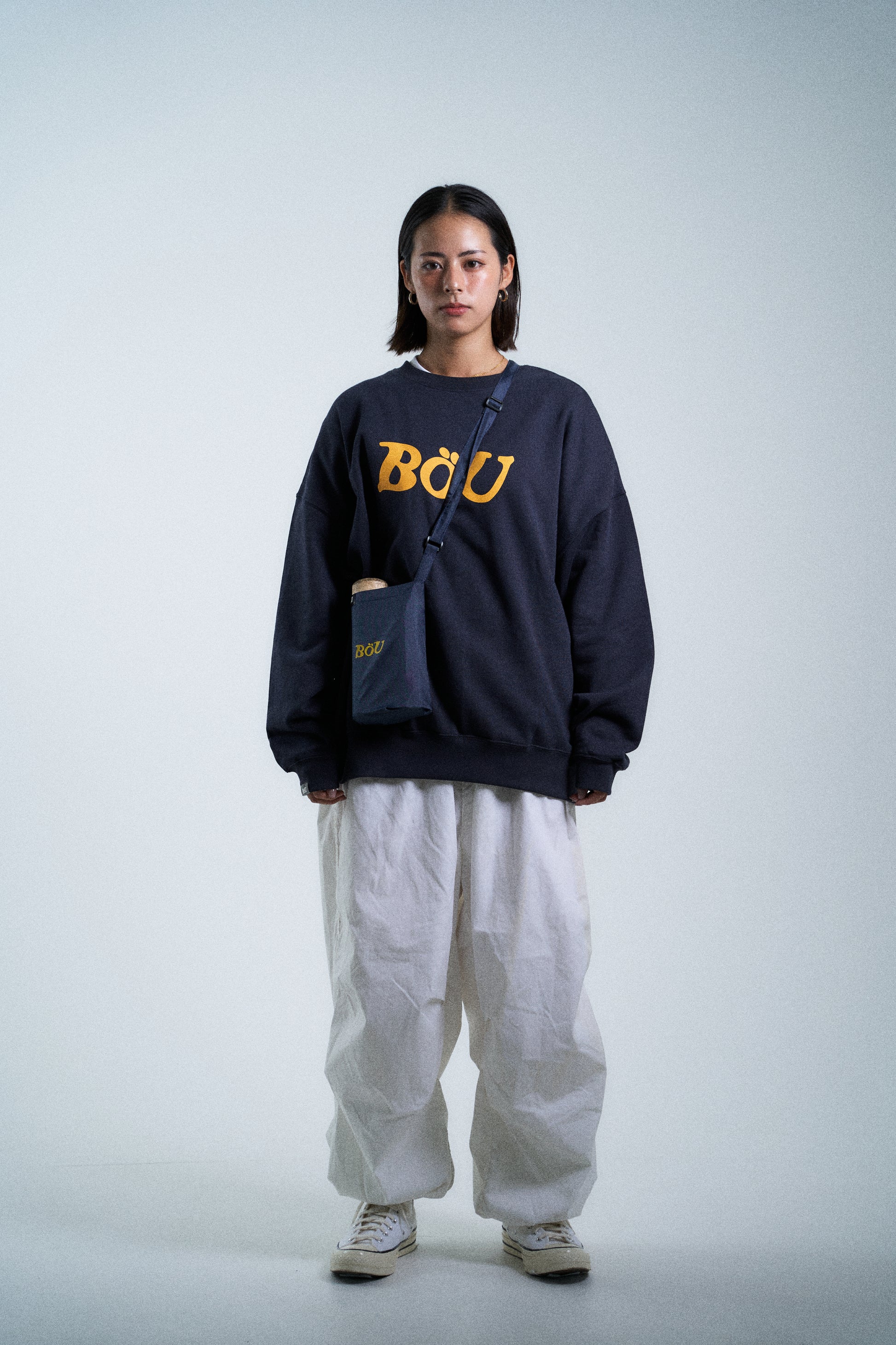 SLUNG SKITTLE BAG(NAVY)