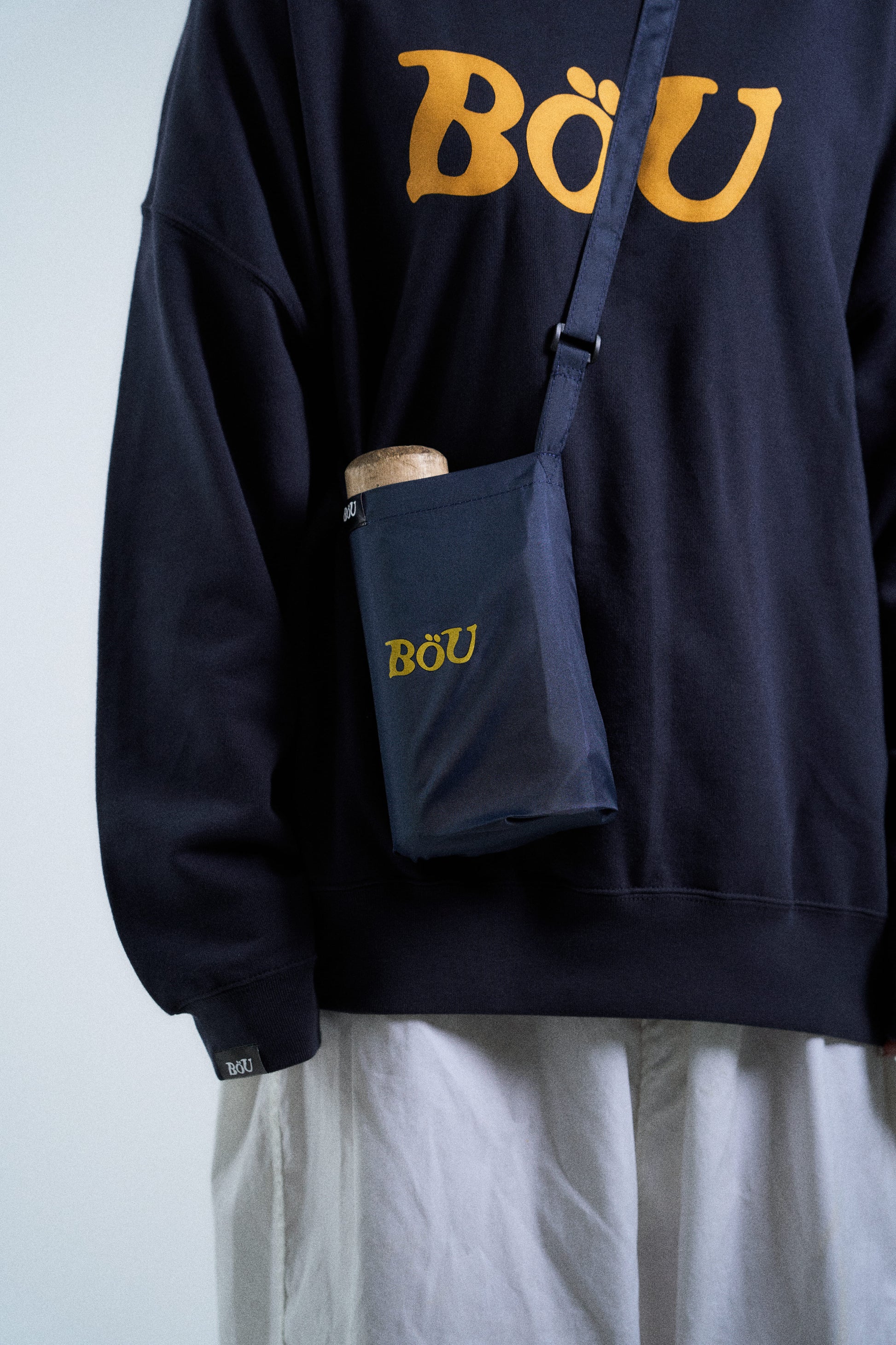 WAVE LOGO SWEAT SHIRT（NAVY）