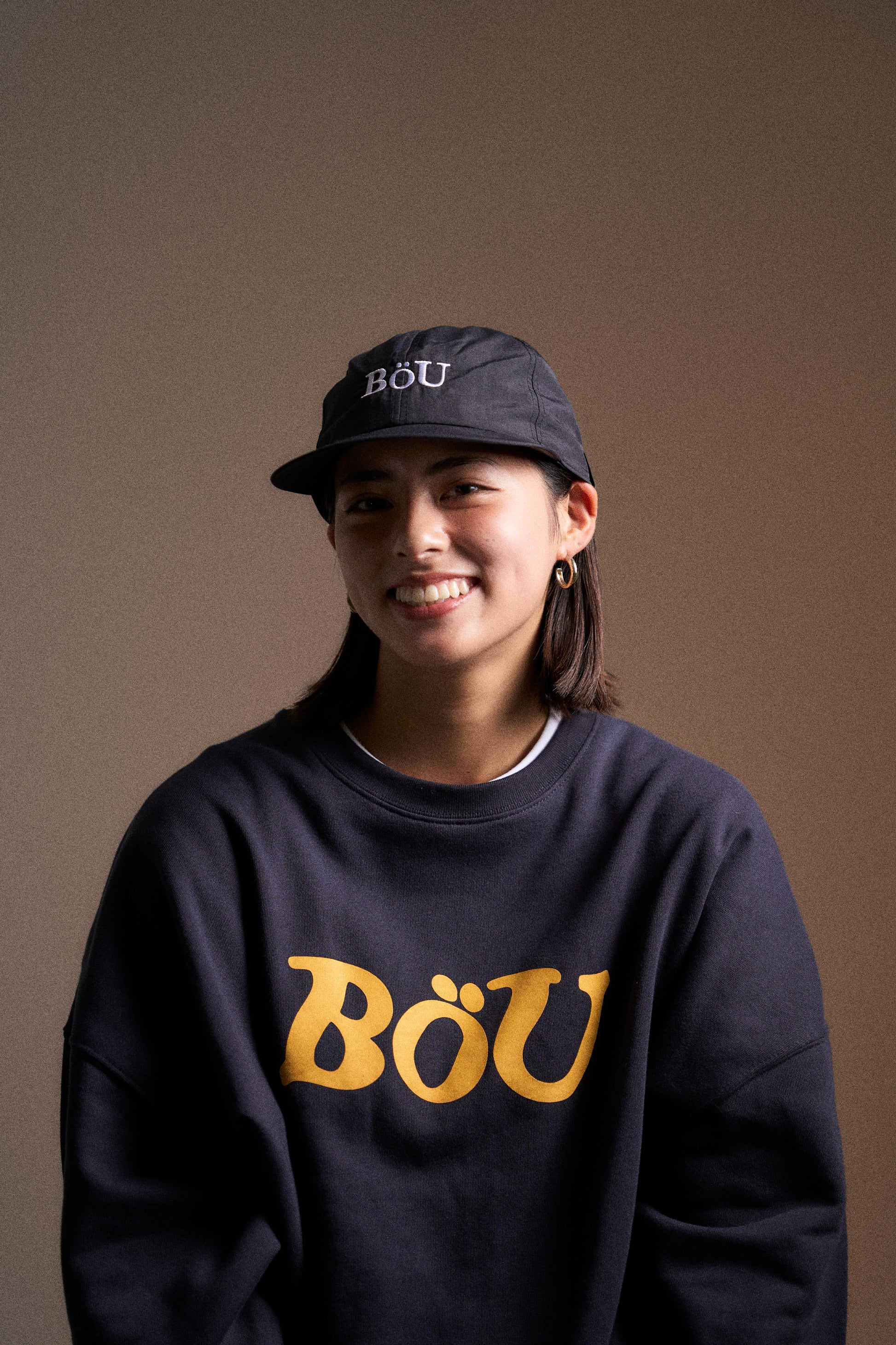 WAVE LOGO SWEAT SHIRT（NAVY）