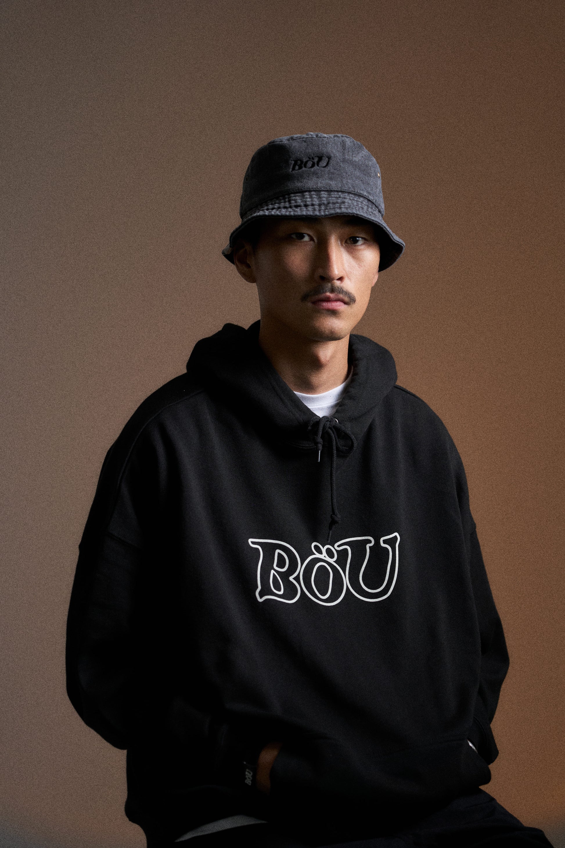 WAVE LOGO PARKA（BLK）