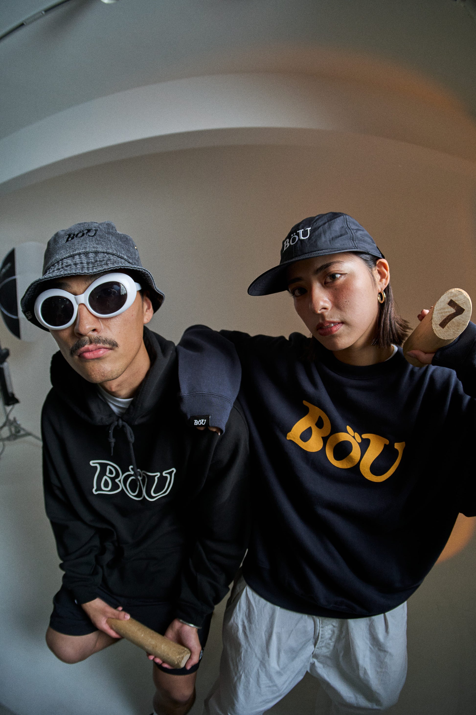 WAVE LOGO PARKA（BLK）
