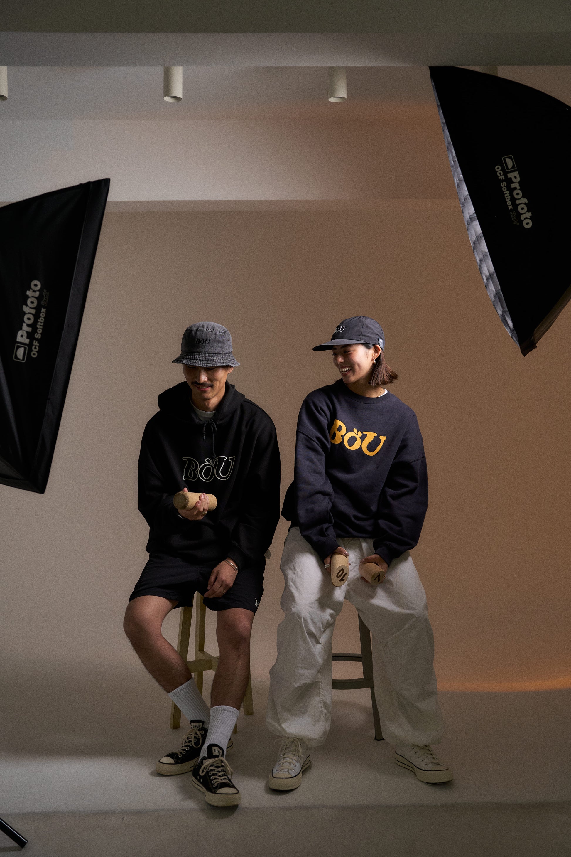 WAVE LOGO PARKA（BLK）