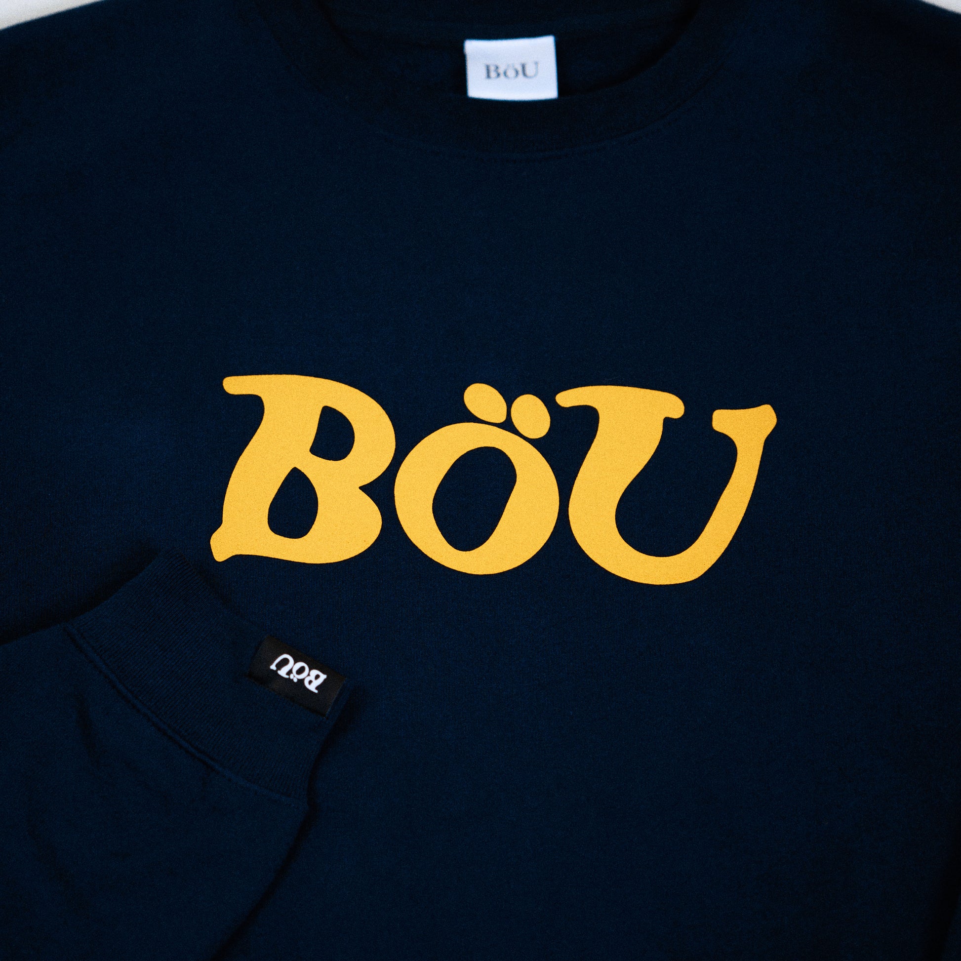 WAVE LOGO SWEAT SHIRT（NAVY）
