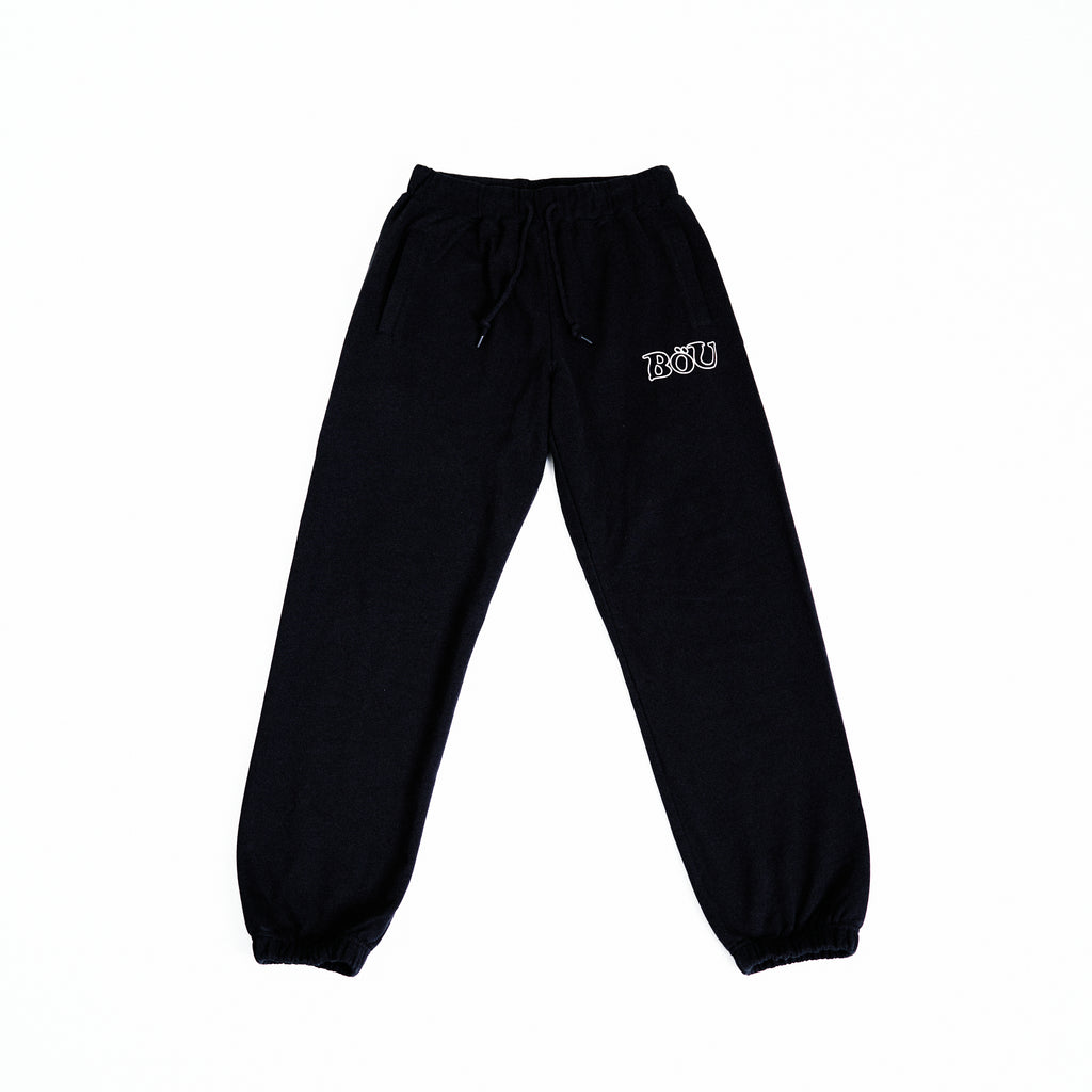 WAVE LOGO SWEAT PANTS（BLK）