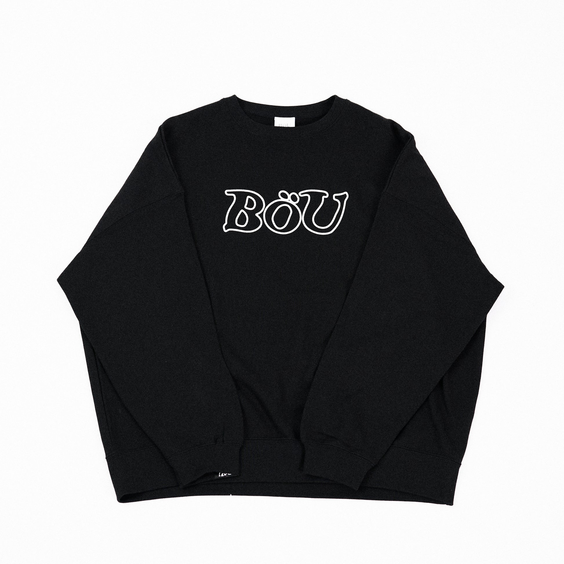 WAVE LOGO SWEAT SHIRT（BLK）