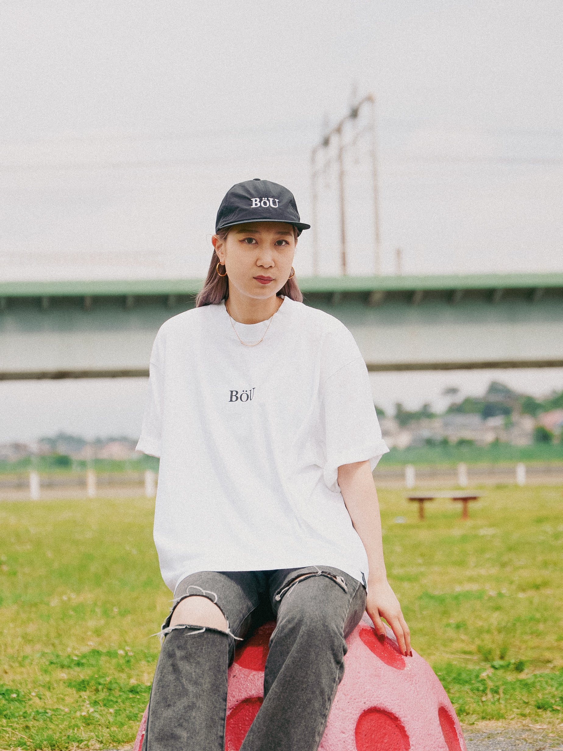 OG Logo T Shirt（WHT） – BöU Official Store