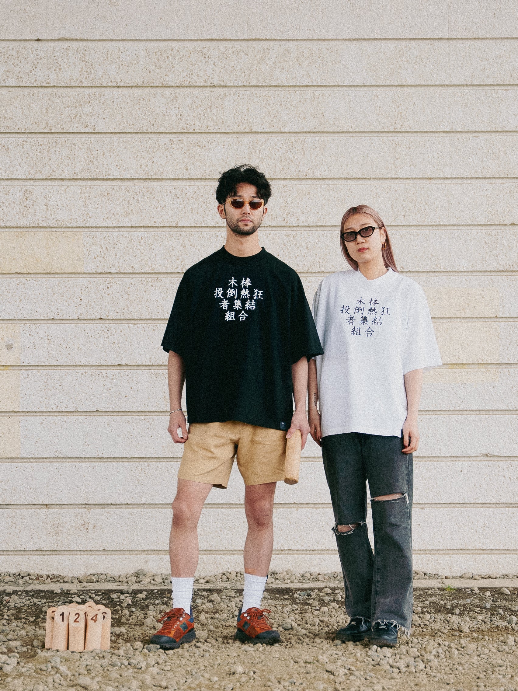 漢字 T Shirt(BLK)