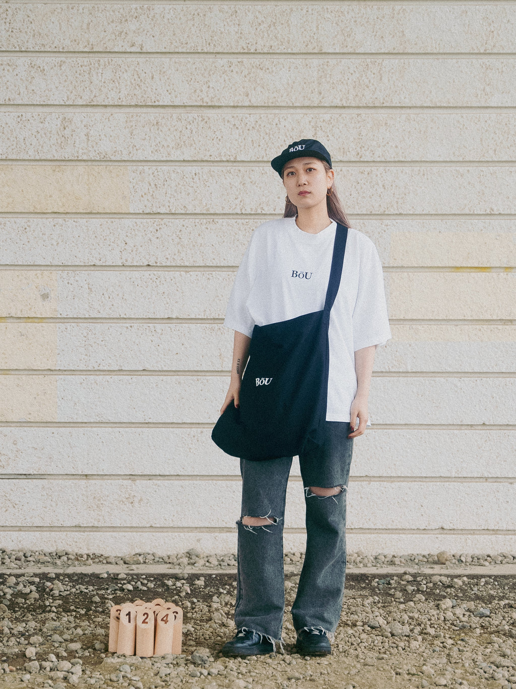 SHOULDER BAG（BLK）