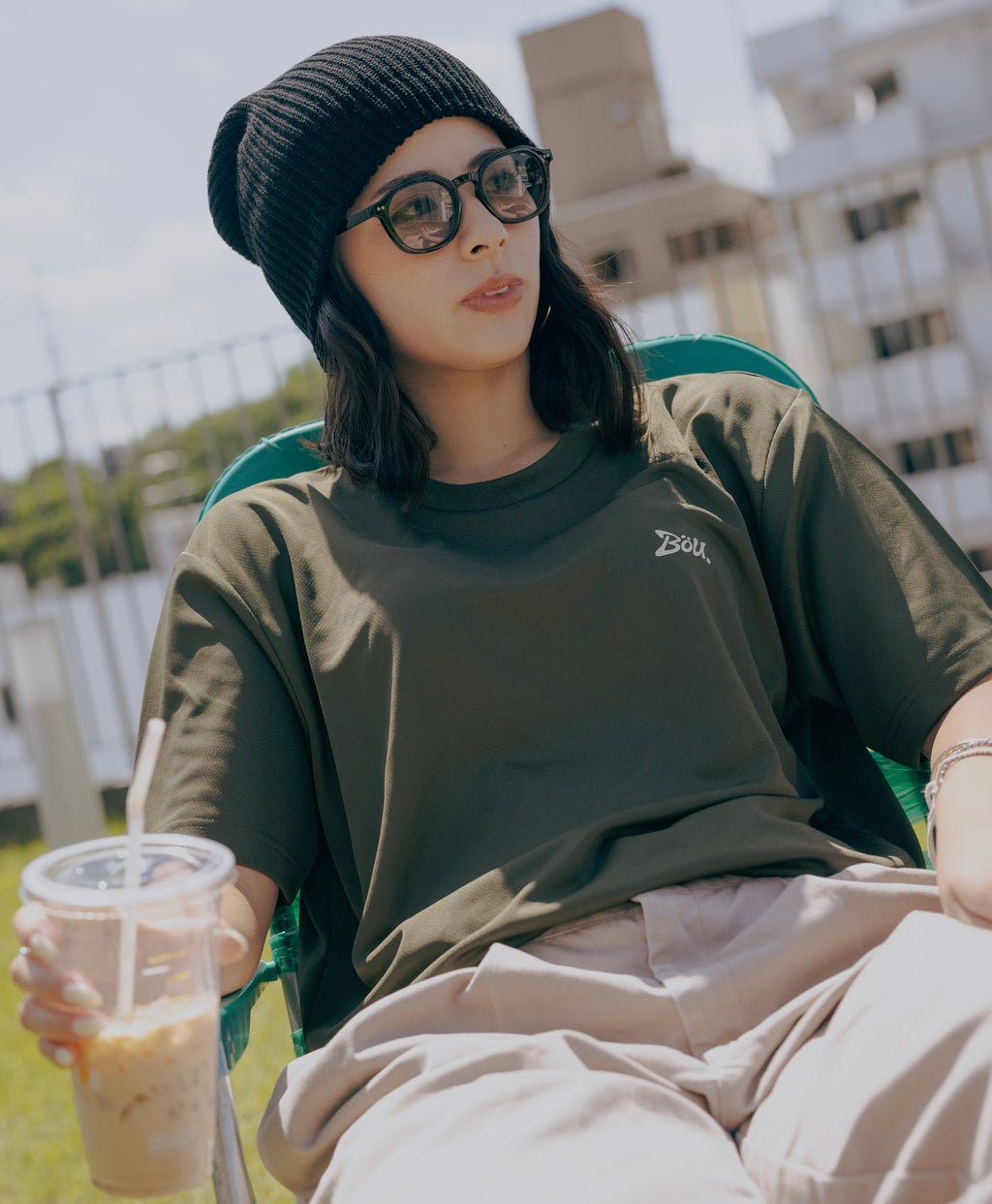 GAME DRY TEE（OLIVE）