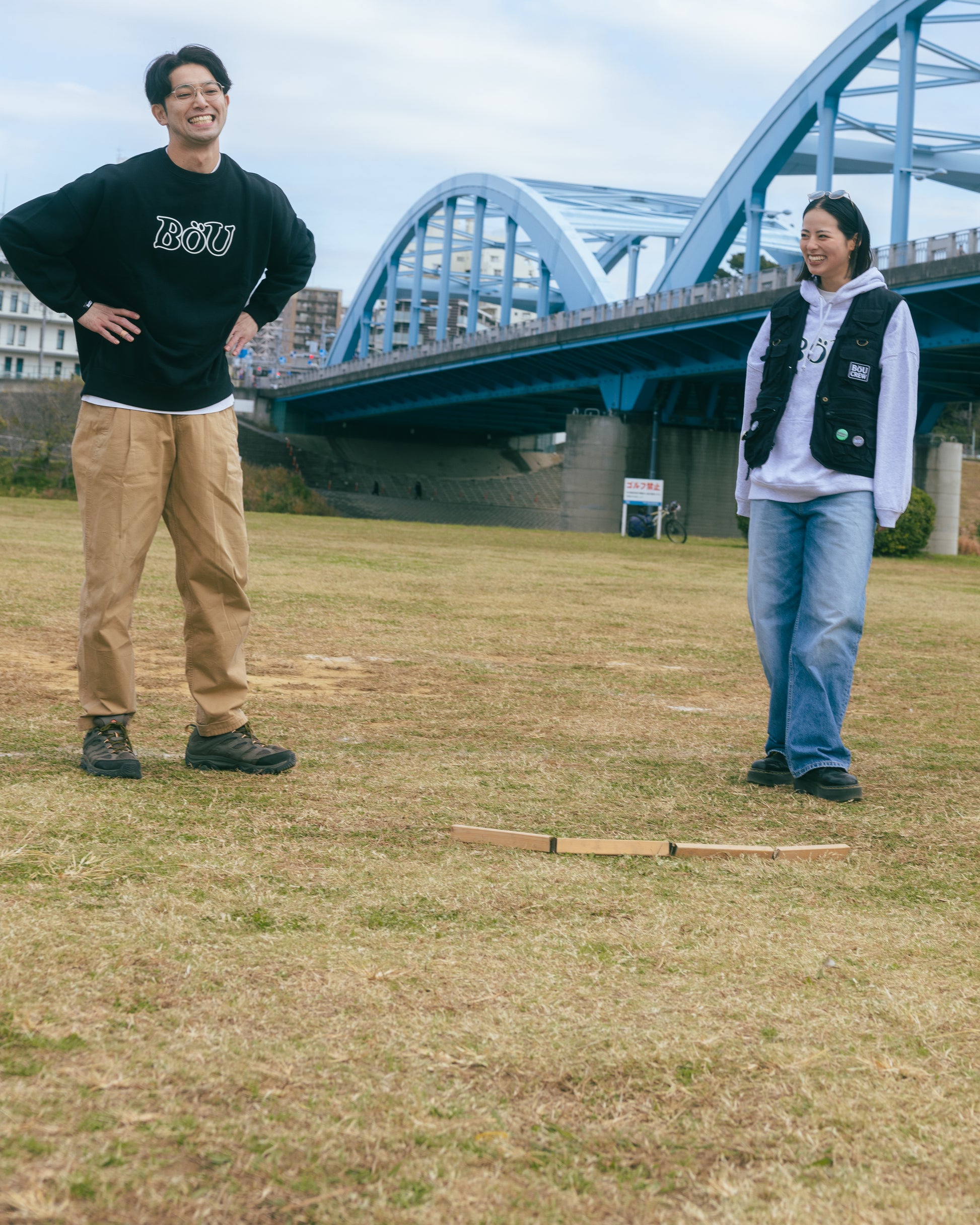 WAVE LOGO PARKA（GRAY）