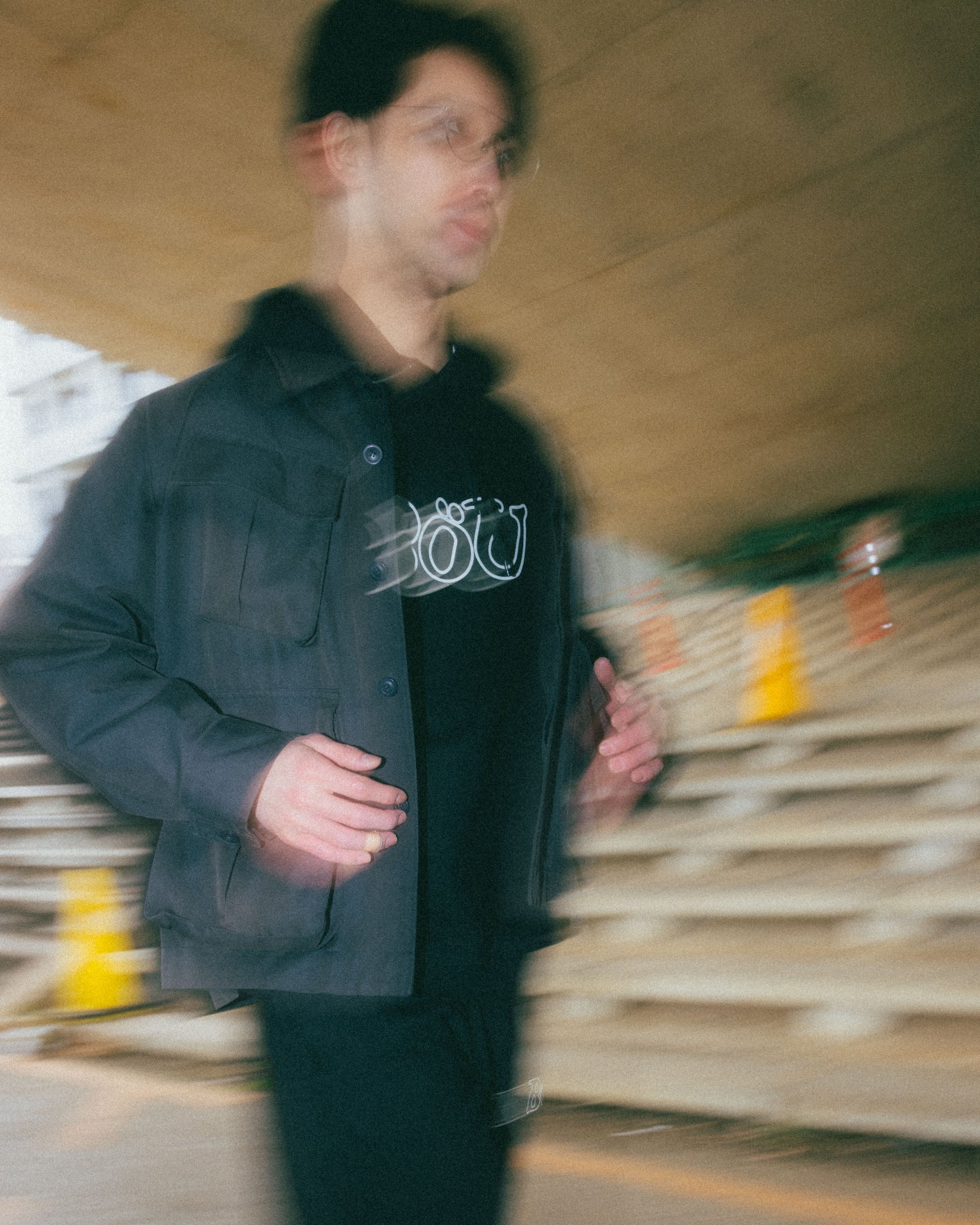 WAVE LOGO PARKA（BLK）