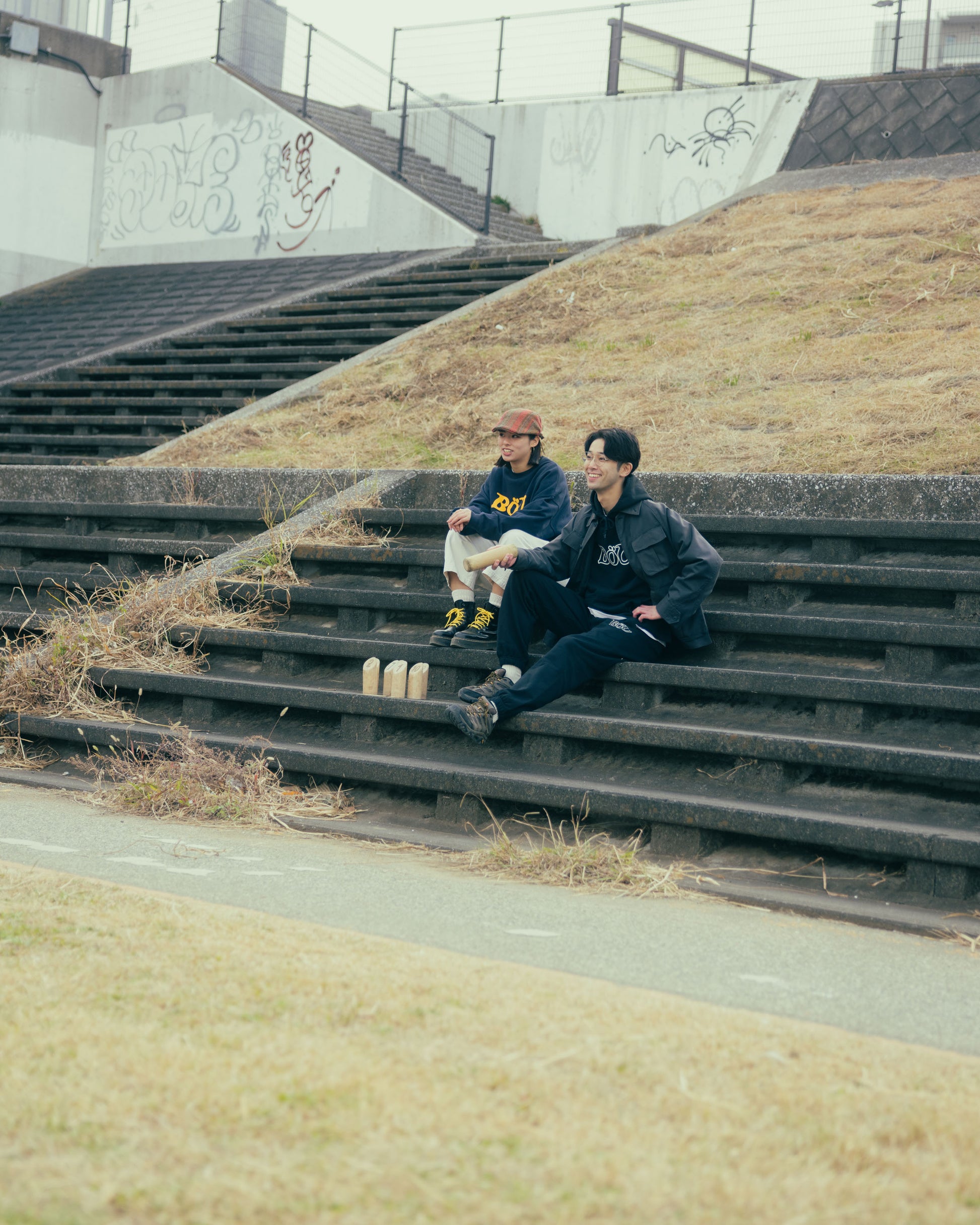 WAVE LOGO PARKA（BLK）