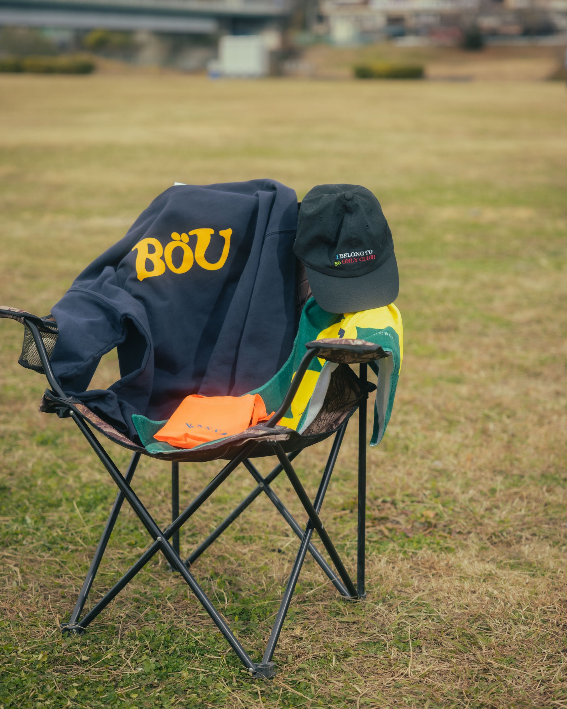 WAVE LOGO SWEAT SHIRT（NAVY）